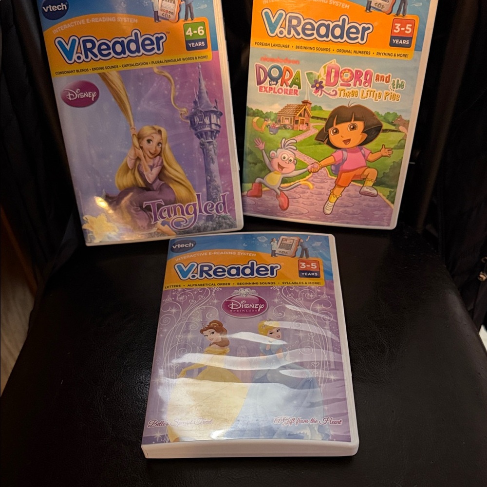 VTech V.Reader Kids Interactive Toy Bundle